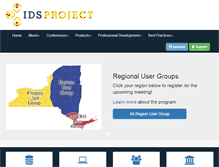 Tablet Screenshot of idsproject.org